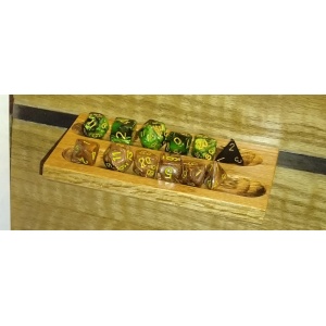 Modular Dice Shelf for Game Master Screen – Organized, Convenient Dice Storage for Your GM Setup